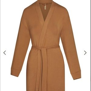Skims Sleep Robe in Camel